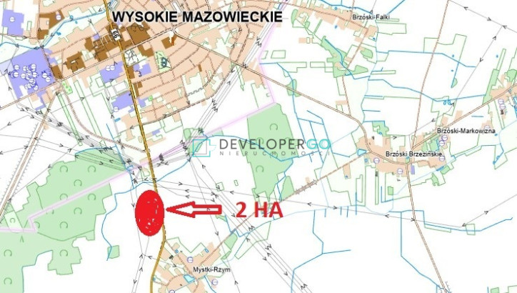 Działka Sprzedaż Wysokie Mazowieckie 6